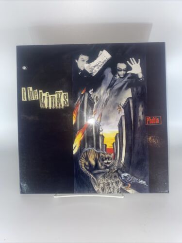 Ultra レア キンクス Phobia 1993 Vinyl Spain 472489-1 Punched Hole NM Vinyl 海外 即決