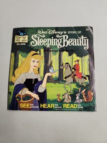 Book and Record - Sleeping Beauty - Disneyland (45RPM 7”)(RC456) 海外 即決