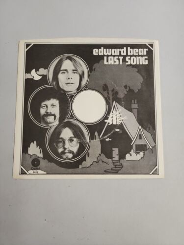 Edward Bear - Last Song - RECORD SLEEVE ONLY (45RPM 7”) (RC452) 海外 即決