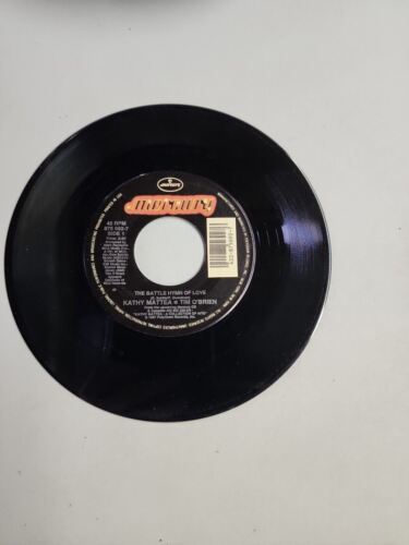 Kathy Mattea and Tim Obrien - The Battle Hymn of Love / (45RPM 7”) (RC465) 海外 即決