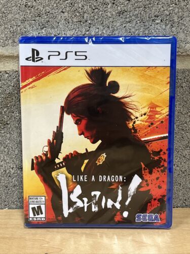 Like a Dragon Ishin! PlayStation 5 PS5 2023 Sealed NEW + Free Shipping 海外 即決