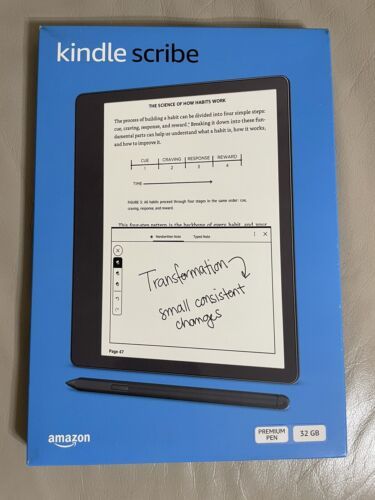  Kindle Scribe 10.2” 32GB, Includes Premium Pen - Brand New 海外 即決
