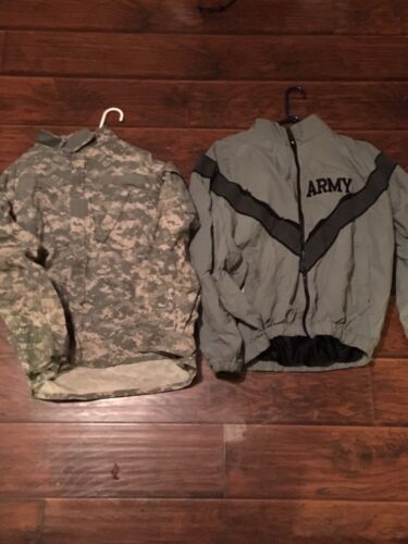 US ARMY Digital Camo/ Pt fatigue jackets Lot of (2) Medium 海外 即決