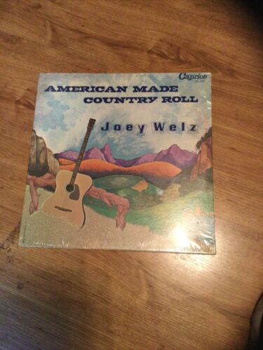 レア JOEY WELZ LP American Made Country Roll Sealed 海外 即決