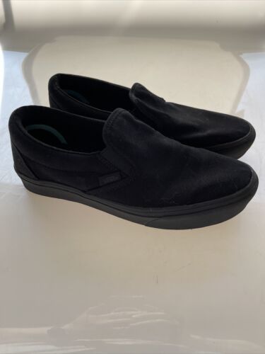 バンズ ブラック Enhanced Comfort COMFYCUSH Slip-on Shoe 25.5cm(US7.5) Men / 9 Women 海外 即決