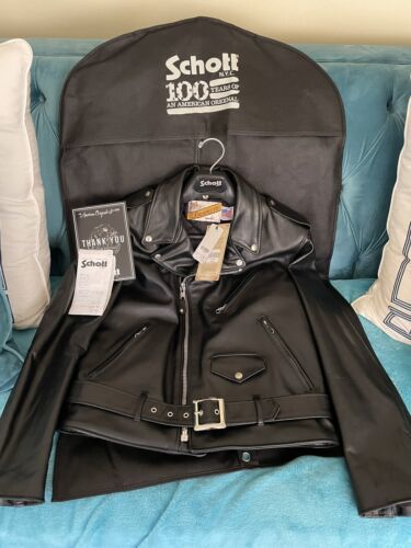Schott Perfecto 118 Motorcycle Leather Jacket size 40 $900 海外 即決