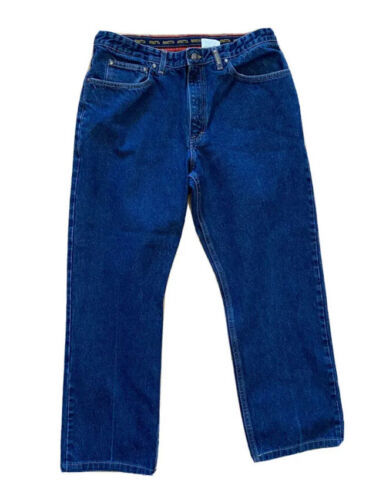 Vintage Beretta Blue Jeans Mens 36x30 Denim Medium Wash Straight Made in USA 海外 即決