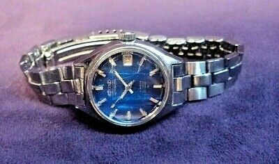 1976 Seiko 2205-0709 Hi-Beat 17J Automatic Date Stainless Womens Watch 海外 即決 - 4