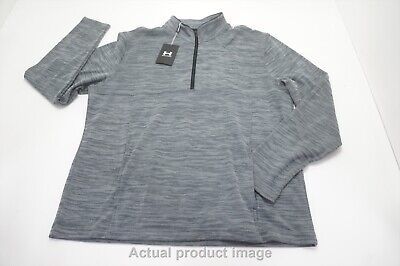 NEW Under Armour Golf Loose Pullover Mens Size Large Grey Regular 765C 1017533 海外 即決