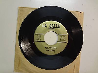 TABOOS:All My ライフ 2:50-So Sad 2:15-U.S. 7インチ" 1967インチ La Salle Records L-382,New York 海外 即決