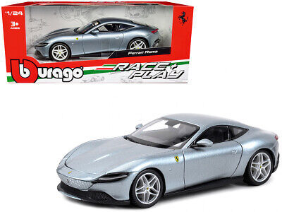 Ferrari Roma Gray Metallic Race + Play Series 1/24 Diecast Model Car by Bburago 海外 即決