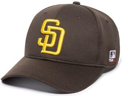 San Diego Padres MLB OC Sports Q3 Performance Brown Hat Cap Adult Adjustable 海外 即決