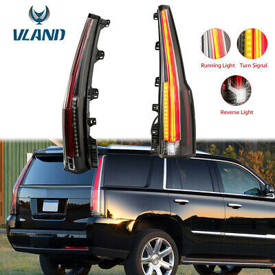 2Pcs LED Tail Lights Rear Lamps Set For 2015-2020 GMC Yukon 4WD Escalade Style 海外 即決