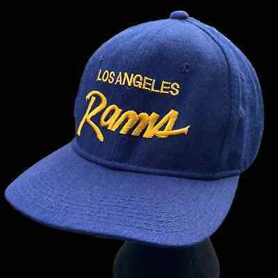 Vintage Los Angeles Rams Wool Sports Specialties The Pro Snapback Hat 海外 即決