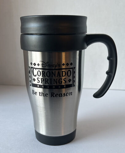 RARE Disney Coronado Springs Resort Stainless Steel Travel Mug Cup. Vintage 海外 即決