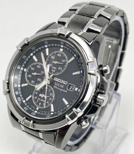 Seiko SSC143 - V172-0AJ0 Chronograph Solar Men's Watch  海外(海外商品購入代行)｜売買されたオークション情報、yahooの商品情報をアーカイブ公開 - オークファン（）