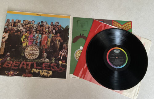 The ビートルズ Sgt Pepper's Lonely Hearts Club Band 1st Press Vinyl SMAS 2653 NM !! 海外 即決
