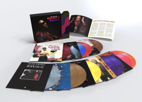 The Story Of Quincy Jones OOP 12インチ LP Color Vinyl Box Set (#195/1000) SEALED! 海外 即決
