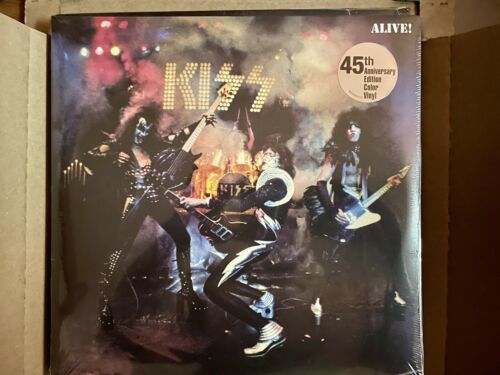 Kiss ? Alive ? 45th Anniversary ? Limited Edition Color Vinyl 2LP (L.E.500) 海外 即決
