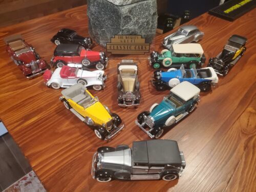 FULL SET of 12 Franklin Mint "The World's Great Classic Cars” 1:43 海外 即決