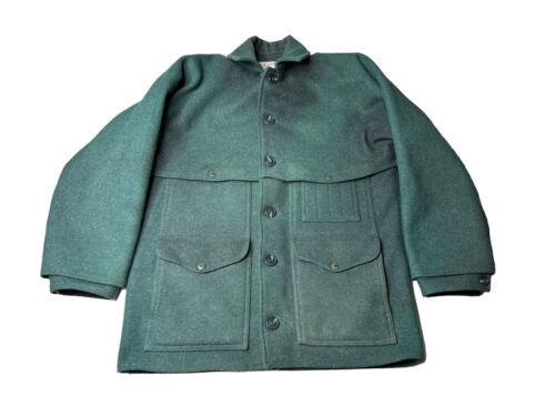 Vintage 70s Filson Wool Double Mackinaw Cruiser Jacket Size 40 海外 即決