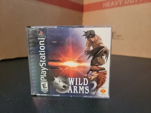 Wild Arms 2: Second Ignition PS1 (Sony PlayStation 1, 2000) CIB Complete 海外 即決
