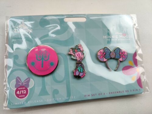 Minnie Mouse: The Main Attraction Pin Set Disney It's A Small World IN HAND 海外 即決