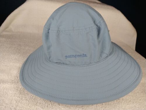 Patagonia Sun Fly Fishing Hat L Large Bucket Hat Blue Lightweight 海外 即決