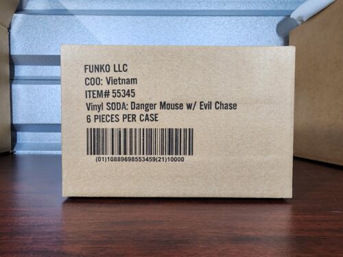 Funko Soda Danger Mouse W/Evil Chase Sealed Case Of 6 海外 即決