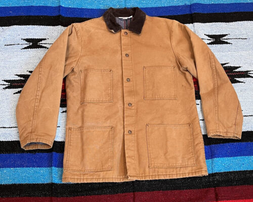 Vintage Dickies Blanket Lined Jacket Size 40 4 pocket Made in USA Coat Medium 海外 即決