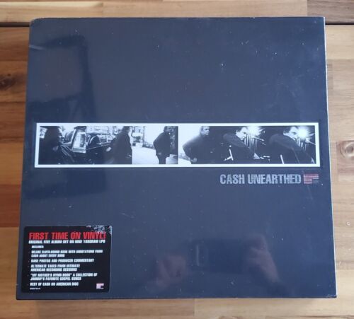 Johnny Cash - Unearthed Vinyl 9xLP Box Set New 新品未開封 Out Of Print 海外 即決