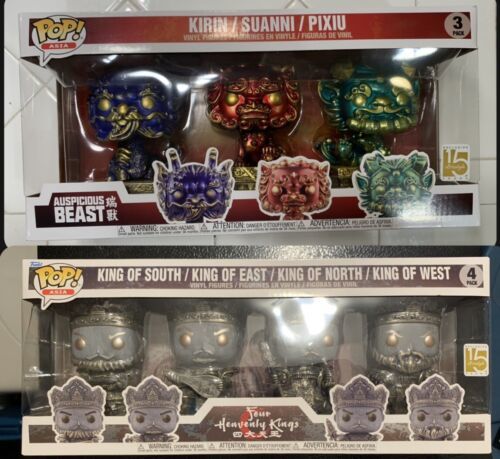 SDCC 2022 FUNKO POP ASIA EXCL! MINDSTYLE Four Heavenly Kings & Auspicious Beast! 海外 即決