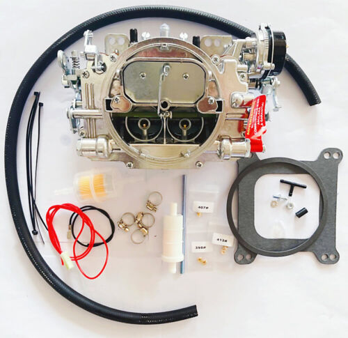 Replace Edelbrock 1406 Performer 600 CFM 4bbl Carburetor w/ Electric Choke 海外 即決