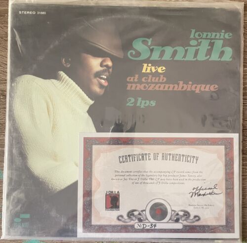 J Dilla LP Blue Note Lonnie Smith - From J Dilla's Personal Record Collection 海外 即決