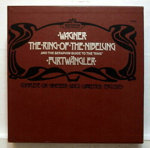 Furtwangler: Ring Of The Nibelung And Seraphim Guide To The Ring vinyl box NEW 海外 即決