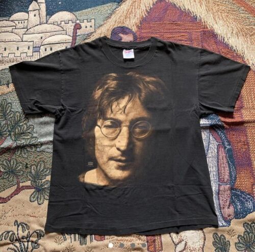 Vintage 1994 big Face John Lennon Tee 海外 即決