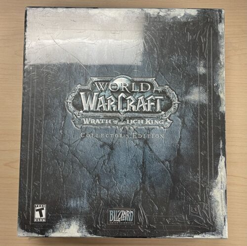 World of Warcraft: Wrath of the Lich King Collector's Edition SEALED AS-IS 海外 即決