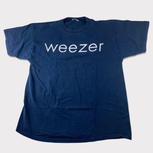 Vintage 1994 Weezer Rock Music Tee T Shirt 90's Band 94 Winterland 海外 即決