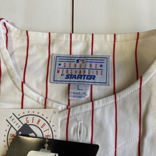Vintage Starter Genuine Merchandise Texas Rangers Jersey Size L Still Tagged 海外 即決 - 3