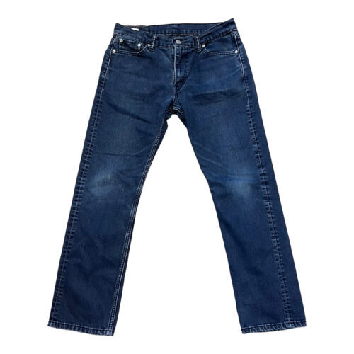 Levi's 513 Mens Jeans Size 30x28.5 Blue Dark Wash Straight Leg Vintage 海外 即決