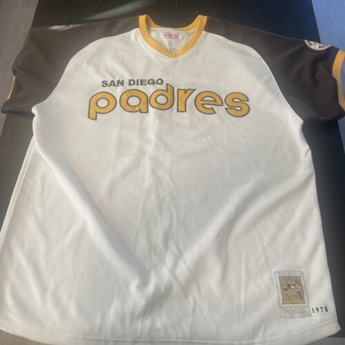 Dave Winfield Mitchell & Ness 1978 San Diego Padres Jersey 3XL Made In USA 海外 即決