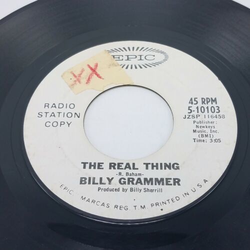 Billy Grammer Heaven / HeLP This Heart Of Mine/The Real Thing プロモ 45 rpm 7" 海外 即決 - 4