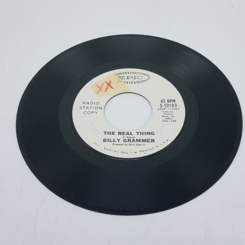 Billy Grammer Heaven / HeLP This Heart Of Mine/The Real Thing プロモ 45 rpm 7" 海外 即決 - 3