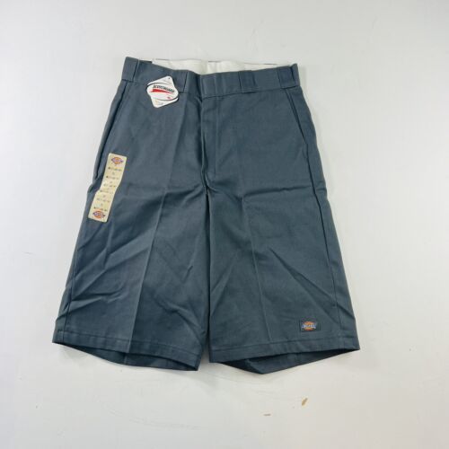 Dickies Dark Gray Multi-use Pocket 13” Work Shorts Loose Fit Mens Size 32 海外 即決
