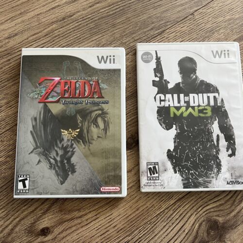 Wii games, Call of Duty MW3, Zelda 海外 即決