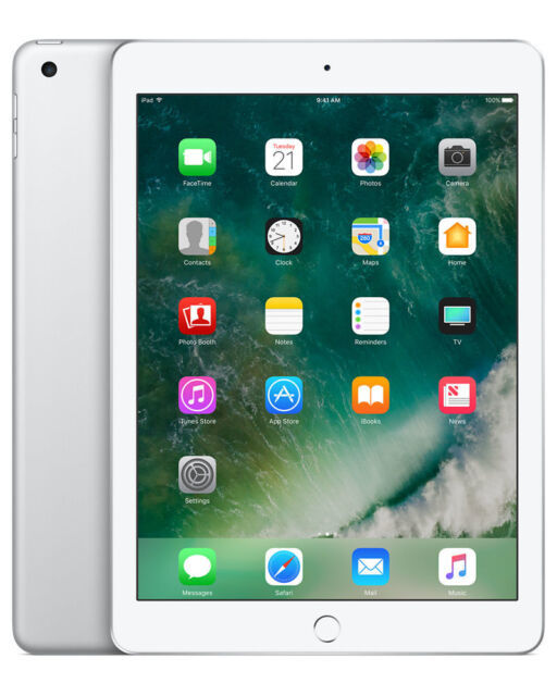 Apple iPad 5th Gen. 32GB, Wi-Fi, 9.7in - Silver 海外 即決