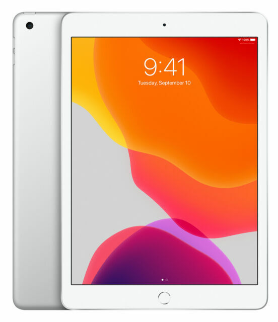 Apple iPad 7th Gen. 128GB, Wi-Fi, 10.2 in - Silver 海外 即決