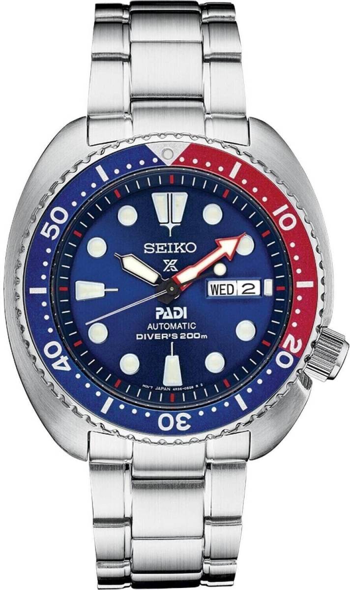 Seiko Prospex SRPE99 Men's Watch in Blue, 45mm 海外 即決
