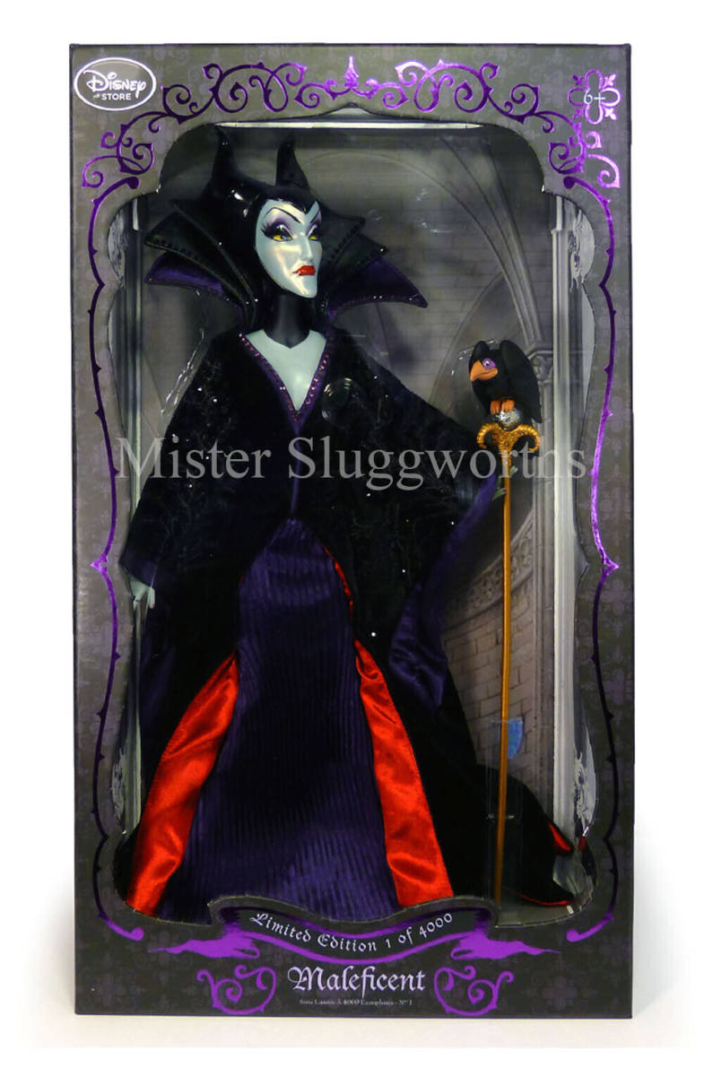 NEW Disney 2014 Sleeping Beauty Maleficent 17" Limited Edition 4000 MIB Rare 海外 即決