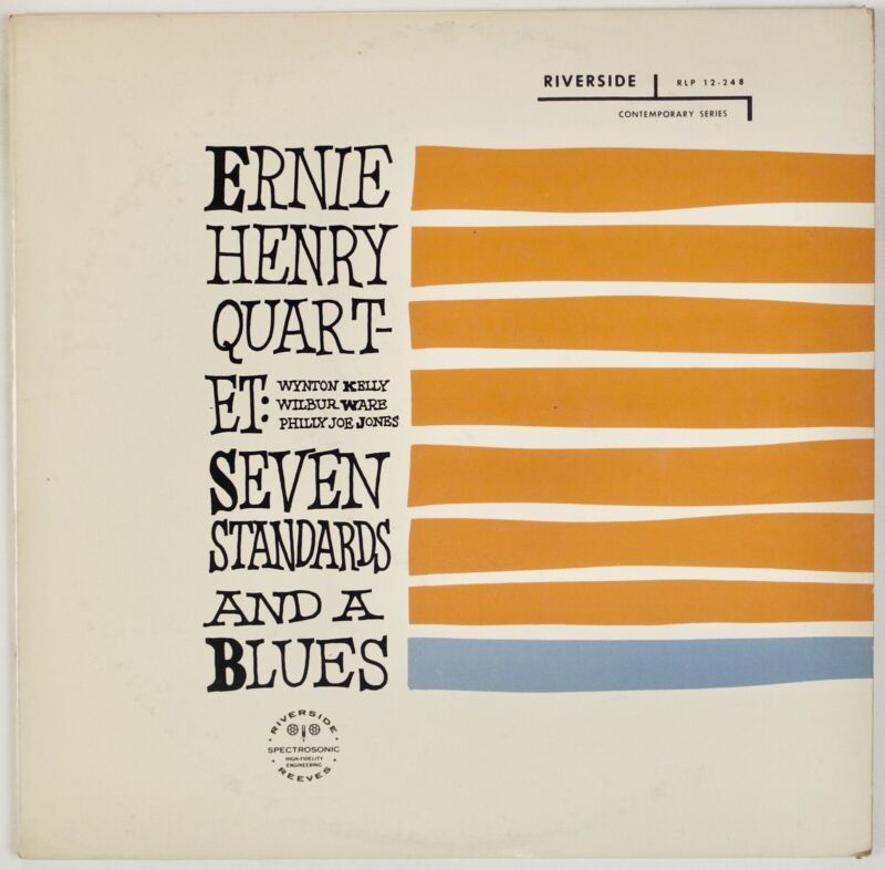 ERNIE HENRY QUARTET: セヴン / Standards US ’57インチ Riverside DG ジャズ Vinyl LP OG 海外 即決